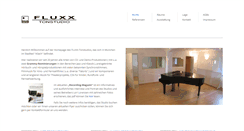 Desktop Screenshot of fluxx-tonstudio.de